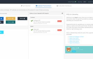 Import transactions from various exchanges