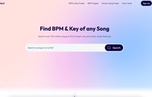 Homepage of beatdetect.com