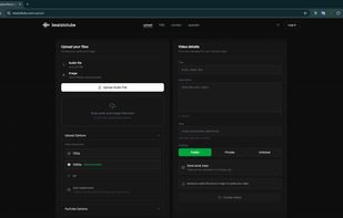 upload page