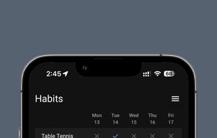 Beaver Habit Tracker screenshot 1