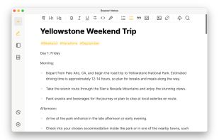 Beaver Notes screenshot 1