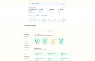 BeaverCheck audit result page showing the 13 analysis tab
