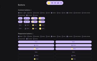Beer CSS screenshot 1