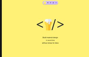 Beer CSS screenshot 1