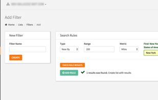 Create dynamic lead lists