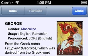 Behind the Name screenshot 2