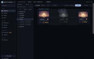 Version history and lineage, showing how an asset evolved through the production workflow.