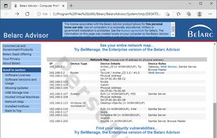 Belarc Advisor screenshot 3