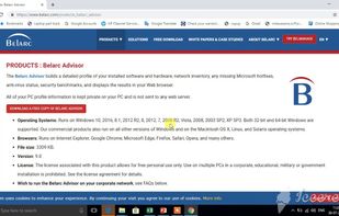 Belarc Advisor screenshot 1