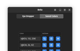 Bella Color Picker screenshot 1