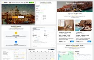 Example of a structured website built with BellaVista.