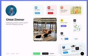 Bento.me screenshot 1