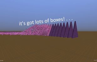 BepuPhysics screenshot 1