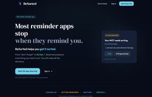 BeSorted screenshot 1