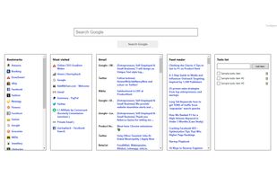 Best New Tab Page Extension screenshot 1