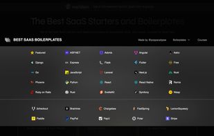 Best SaaS Boilerplates Demo