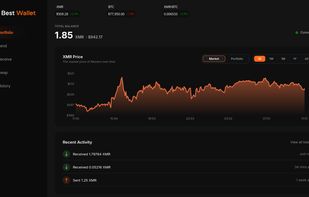 Best Wallet - Monero wallet screenshot 1