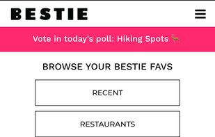 Discover new favorites from your connections by category 