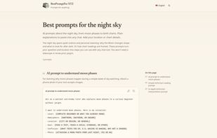 BestPromptForXYZ screenshot 1