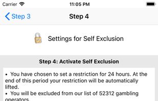 BetBlocker screenshot 2