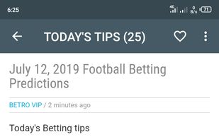 Betro Football Betting Tips screenshot 1