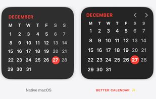 Better Calendar Widget screenshot 1