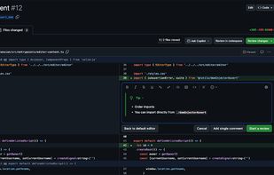 Better comments for GitHub screenshot 1