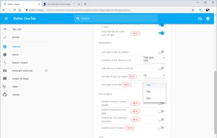 Better OneTab screenshot 1