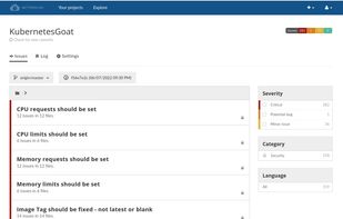 Kubernetes Scanning (IaC)