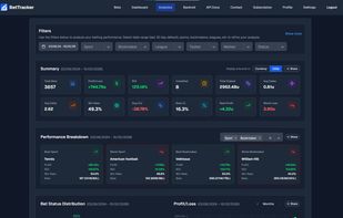 BetTracker screenshot 1