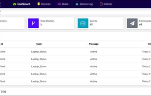MQTT Broker screenshot 1