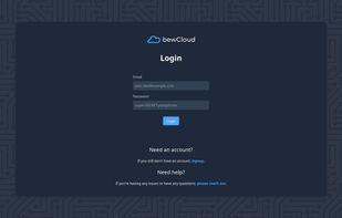 bewCloud screenshot 1