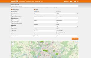 And search for your host in the city where you want to stay