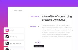 BeyondWords screenshot 1