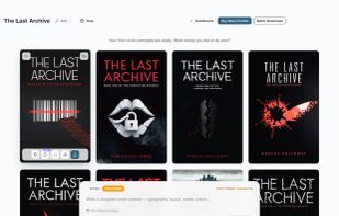 Book Cover dashboard