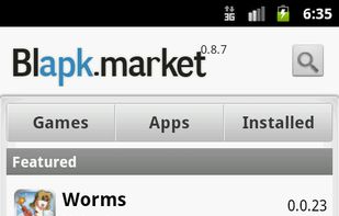 Blapkmarket screenshot 1
