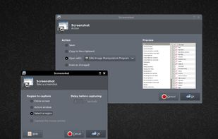 Xfce4-Screenshooter screenshot 1