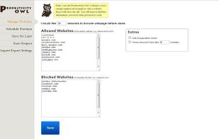 Productivity Owl screenshot 2