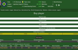 Buy a player from the transfer market