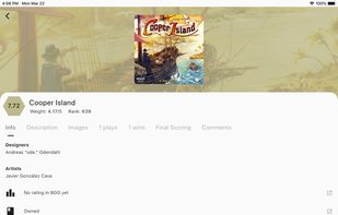 BGG Catalog screenshot 2