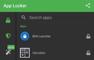 BGNmobi AppLocker screenshot 1