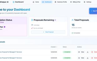 BidHelper AI screenshot 1