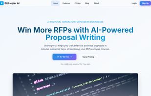 BidHelper AI screenshot 1