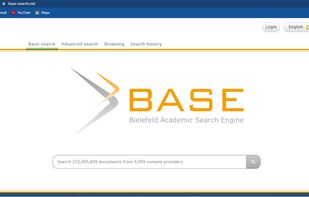 Bielefeld Academic Search Engine screenshot 1
