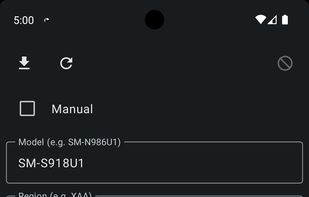 Bifrost Samsung Firmware Downloader screenshot 2