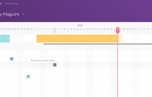 Visually manage employee's follow-ups.