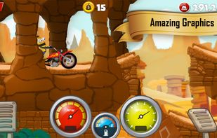 Bike Rush Toto Desert Racer screenshot 2