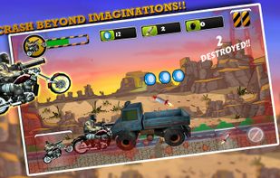 Biker Ninja Quick Gun Escape screenshot 2