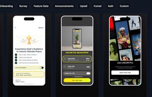 Paywall
Onboarding
Survey
Feature Gate
Announcements
Upsell
Funnel
Auth Templates