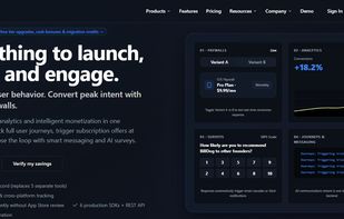 The BillDog Paywalls module is a high-performance in-app monetization engine. Deploy native paywalls, dynamic offerings, entitlements, and virtual currency across 11+ SDKs with sub-50ms load times. Run real-time A/B testing and remote price updates on iOS and Android to maximize subscription revenue—seamlessly replacing RevenueCat, Superwall, and Adapty.
